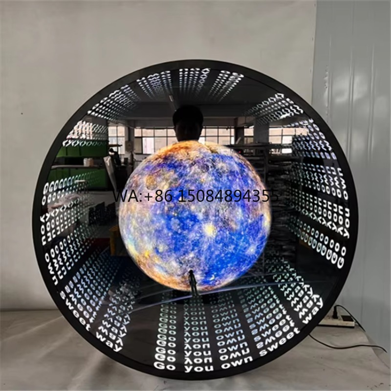 Decorative Mirror - ไฟ LED 3 มิติ อะคริลิกนีออน กระจกอินฟินิตี้ตกแต่ง