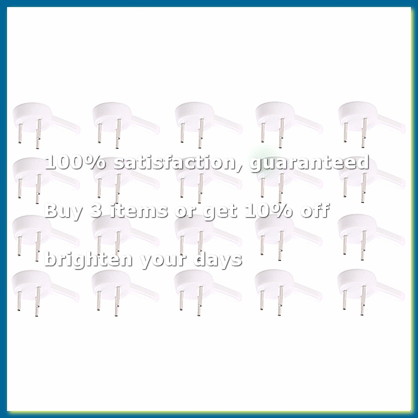 Picture Frame - ตะขอแขวนกรอบรูปพลาสติก 20 ชิ้น 3 ขา สีขาวขนาดเล็ก