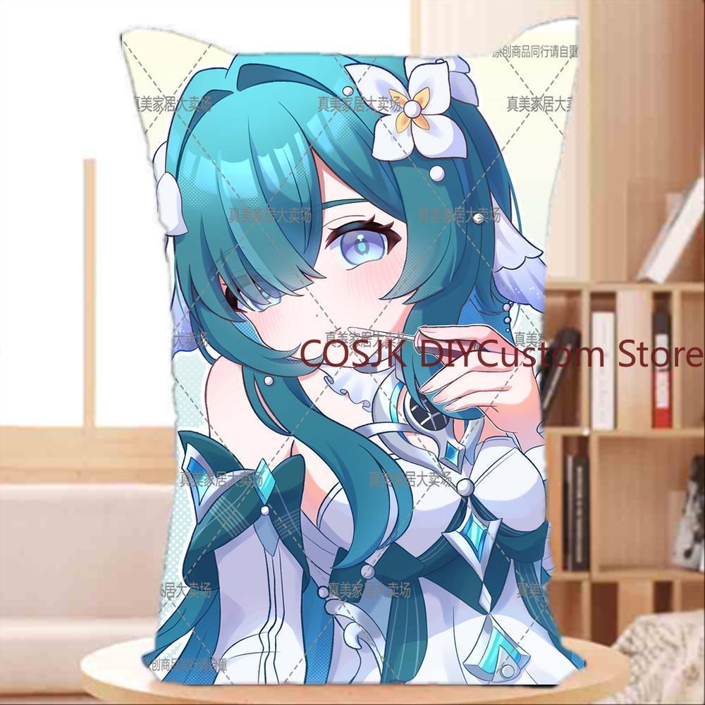 Throw Pillow - เกม Vodyanitsa Genshin Impact ‌ ตุ๊กตาหมอนกอดคอสเพลย์