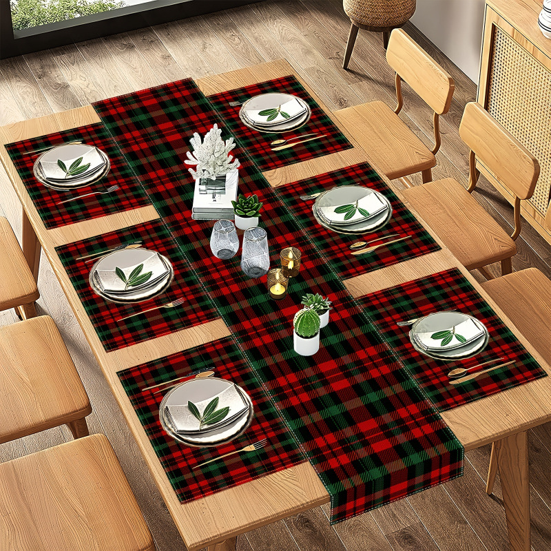 ชุดแผ่นรองจานและผ้าปูโต๊ะคริสต - Table Runner บทวิจารณ์และราคา
