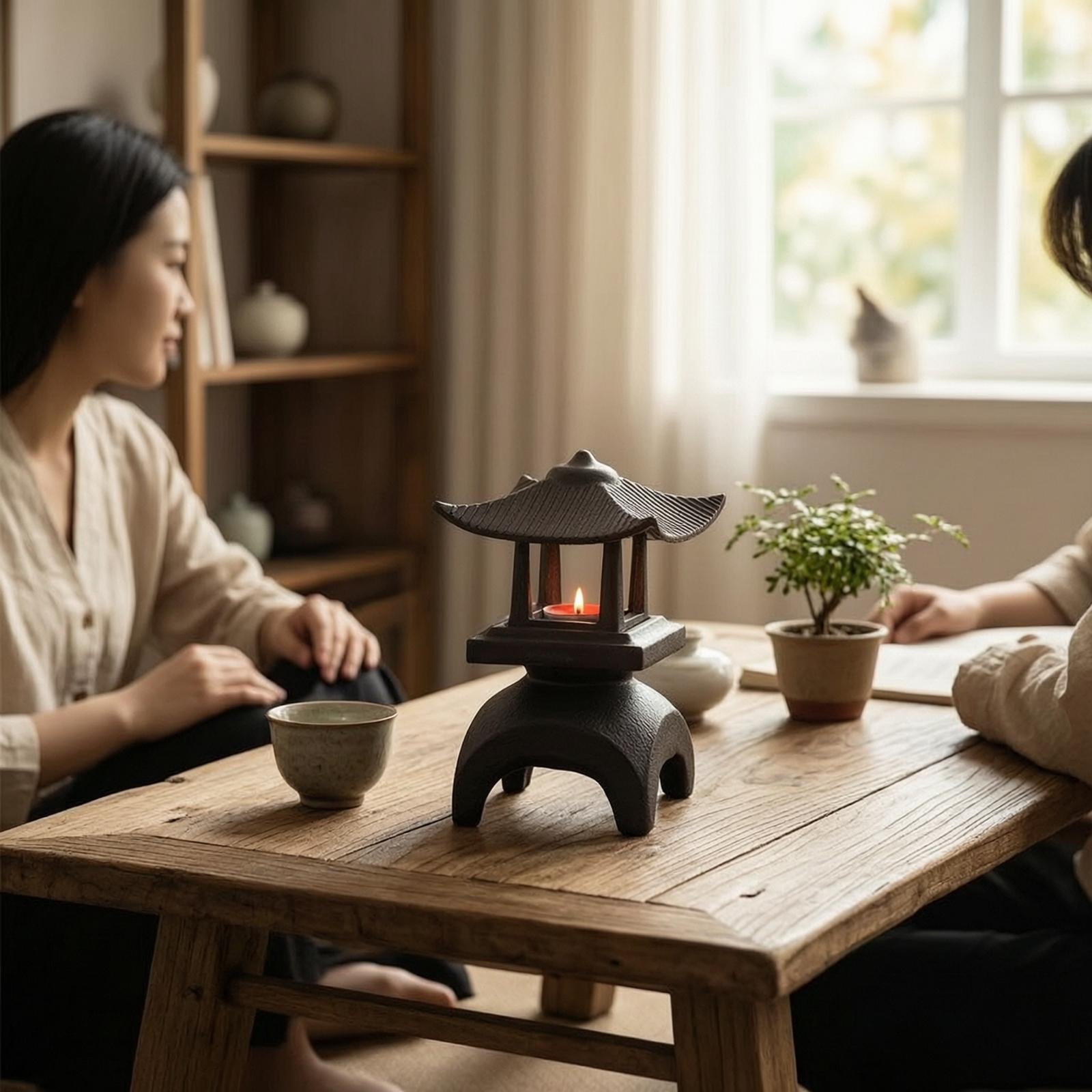 โคมไฟเหล็กหล่อแบบฉลุลาย สำหรับ - Candle Holder Decor บทวิจารณ์และราคา