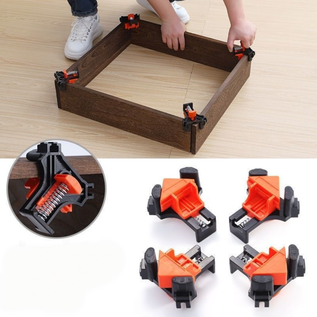 4 ชิ้น 90 °   คลิปหนีบมุมฉาก ค - Picture Frame บทวิจารณ์และราคา