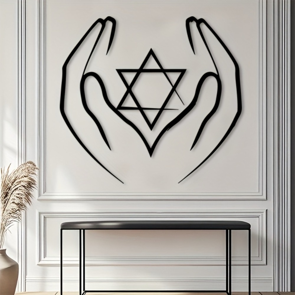 CIFBUY งานศิลปะติดผนังโลหะ ป้า - Wall Art บทวิจารณ์และราคา