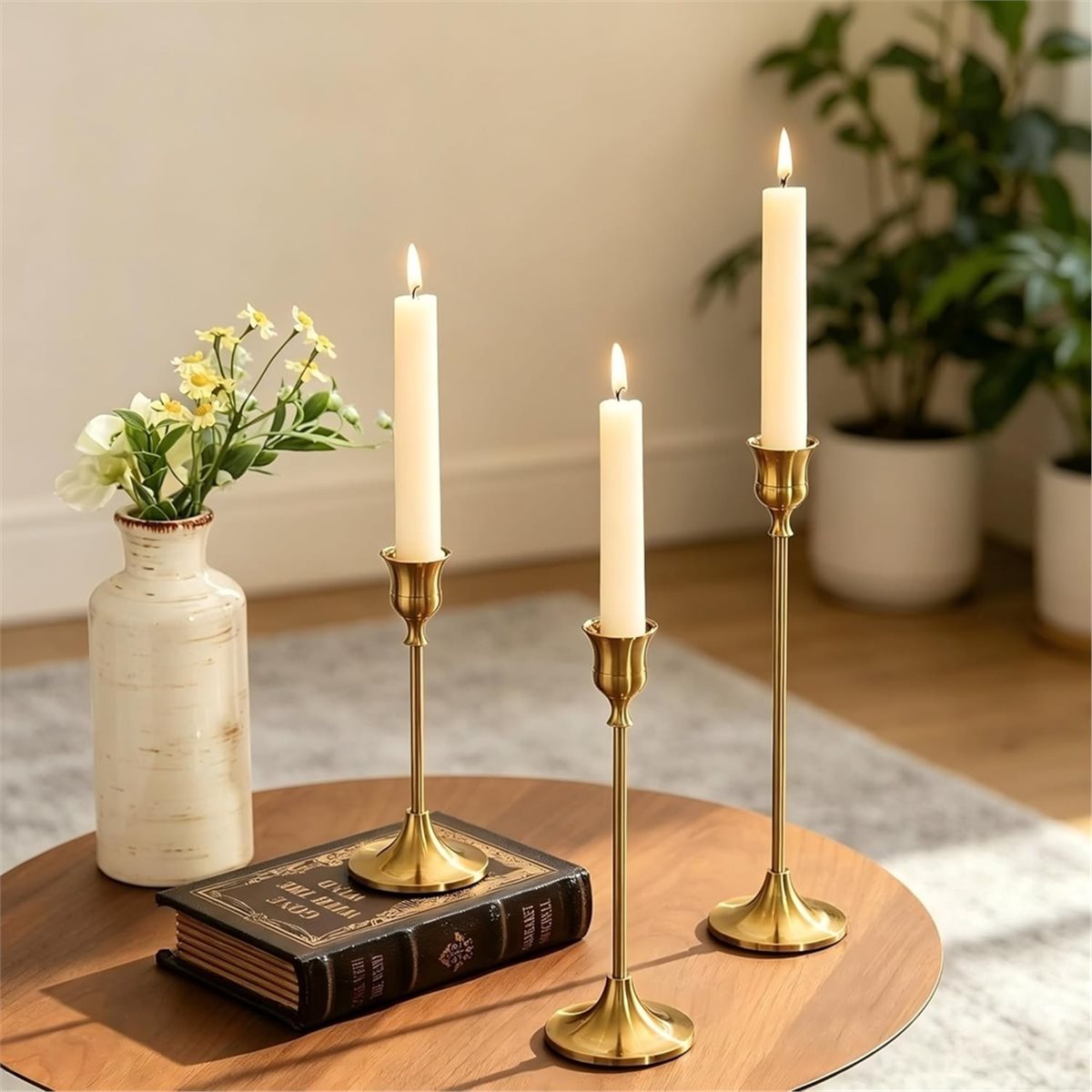 เชิงเทียนสีทอง 12 ชิ้น, เชิงเท - Candle Holder Decor บทวิจารณ์และราคา