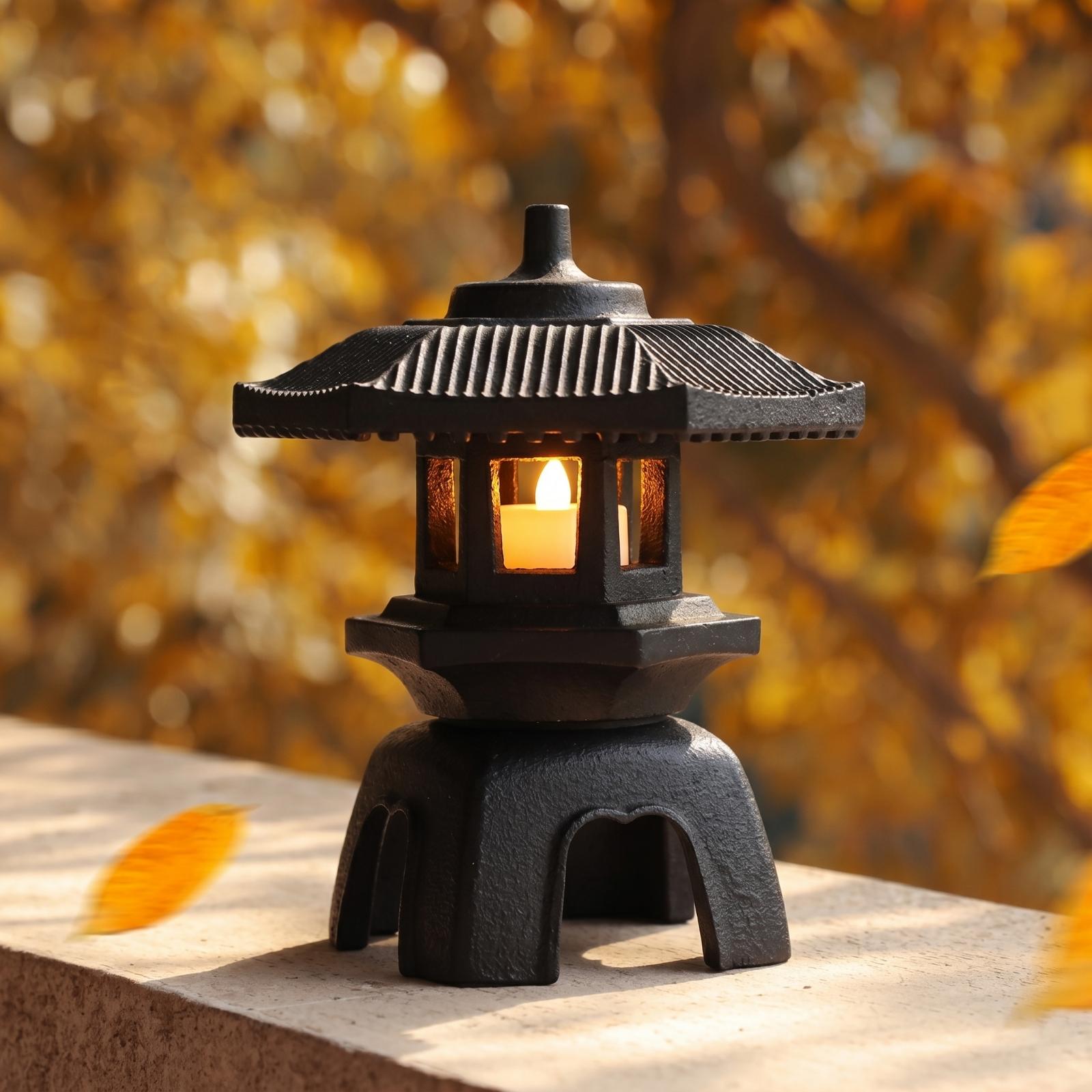 โคมไฟเหล็กหล่อแบบคลาสสิก ที่วา - Candle Holder Decor บทวิจารณ์และราคา