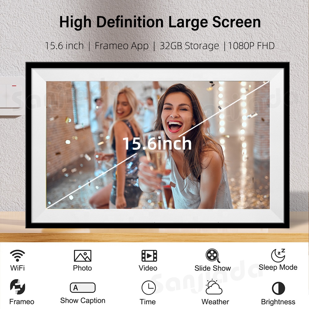 กรอบรูปดิจิตอลขนาดใหญ่ 32GB หน - Picture Frame บทวิจารณ์และราคา