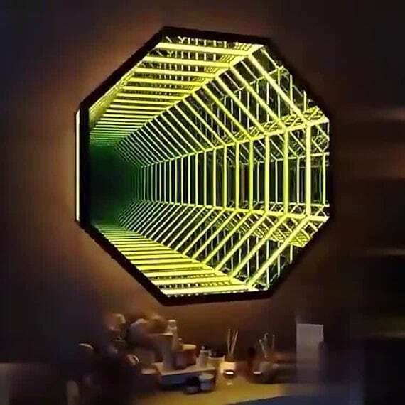 อุโมงค์ไฟกระจกอินฟินิตี้รูปทรง - Decorative Mirror บทวิจารณ์และราคา