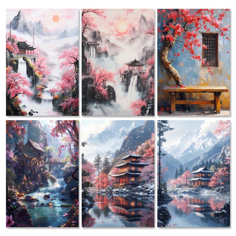 ชุดภาพวาดระบายสีตามตัวเลข RUOP - Abstract Canvas Set บทวิจารณ์และราคา